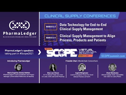 PharmaLedger at SCOPE Virtual Summit | March 2, 2021