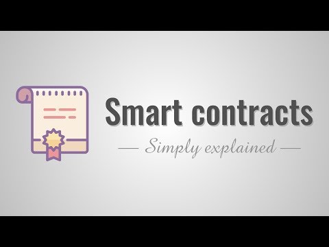 Smart contracts - Simply Explained